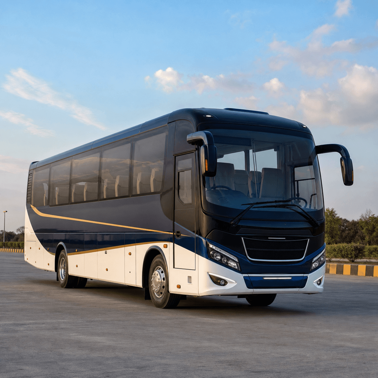 45 Seater BharatBenz Coach