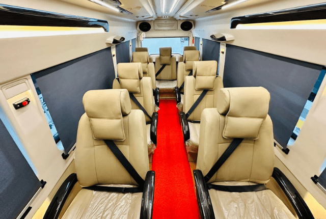 9 Seater Tempo Traveller